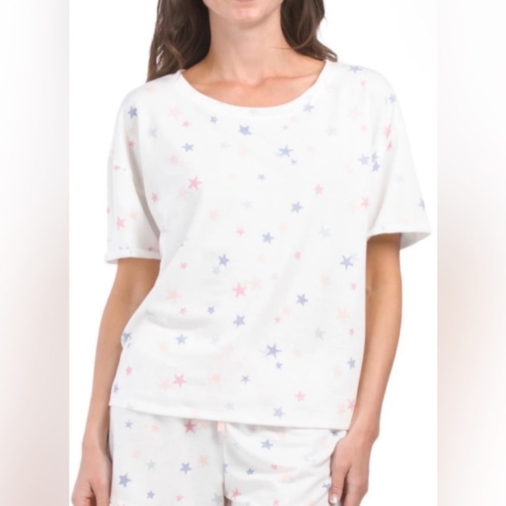 Splendid Pastel Stars 2piece Sleep Set NWT Size S